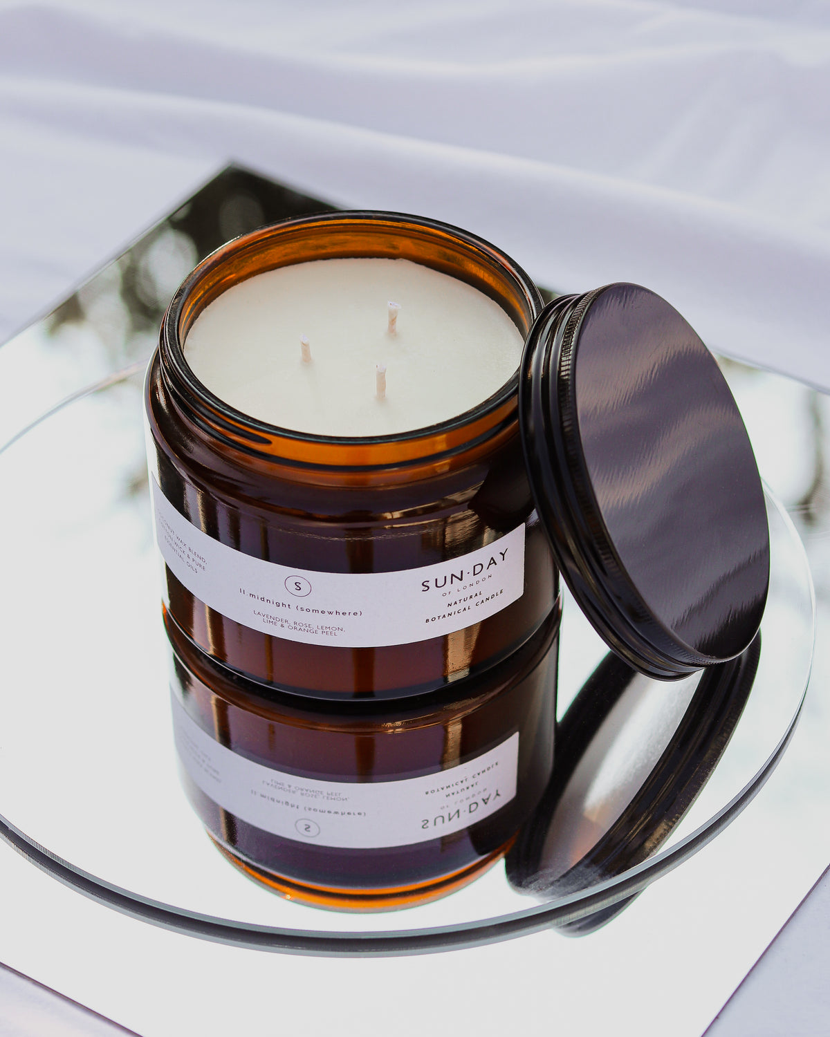 Triple Wick Candles Luxury Candles Botanical Candles